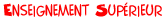enseignement superieur