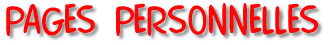 Pages personnelles