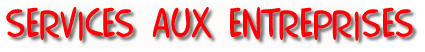 Services aux entreprises