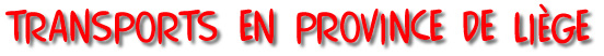 Transports en Province de Liege