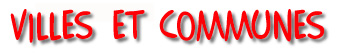 Villes et Communes